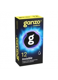 Супертонкие презервативы Ganzo Invisible - 12 шт. - Ganzo - купить с доставкой во Владивостоке
