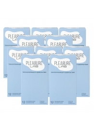 Набор из 10 упаковок ультратонких презервативов Pleasure Lab (по 12 шт.) - Pleasure Lab - купить с доставкой во Владивостоке
