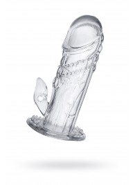 Прозрачная насадка на пенис Uco - 13 см. - A-toys - во Владивостоке купить с доставкой