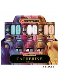 Набор из 15 мастурбаторов Catherine Olga - Baile - во Владивостоке купить с доставкой