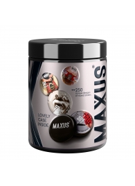 Черные утолщенные презервативы MAXUS Extra Strong с железным кейсом - 15 шт. - Maxus - купить с доставкой во Владивостоке