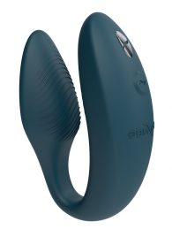 Зеленый вибратор для пар We-Vibe Sync 2 с пультом ДУ - We-vibe купить во Владивостоке с доставкой в Orgasmix.ru Зеленый вибратор для пар We-Vibe Sync 2 с пультом ДУ - We-vibe