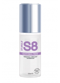 Лубрикант на водной основе S8 Glycerin Free без глицерина - 125 мл. - Stimul8 - купить с доставкой во Владивостоке