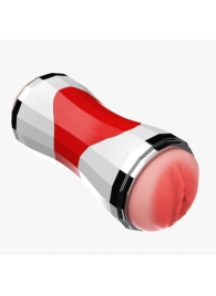 Двусторонний мастурбатор в колбе Power Grip Cup - вагина и ротик - Boys of Toys - во Владивостоке купить с доставкой