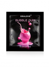 Саше съедобной оральной смазки OraLove с ароматом бабл-гам - 3 гр. - Биоритм - купить с доставкой во Владивостоке