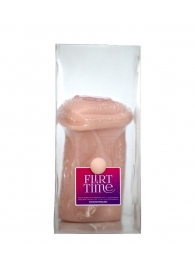 Телесный мастурбатор-вагина с фигурками на поверхности - LOVETOY (А-Полимер) - во Владивостоке купить с доставкой