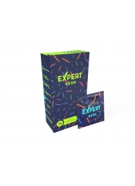 Светящиеся в темноте презервативы Expert Neon - 15 шт. - Expert - купить с доставкой во Владивостоке
