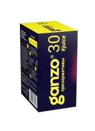 Ароматизированные презервативы Ganzo Juice - 30 шт. - Ganzo - купить с доставкой во Владивостоке