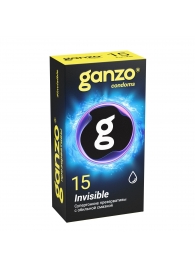 Супертонкие презервативы Ganzo Invisible - 15 шт. - Ganzo - купить с доставкой во Владивостоке