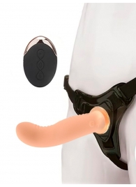 Женский вибрострапон со съемной насадкой и пультом ДУ - Erokay - купить с доставкой во Владивостоке