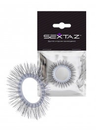 Круглое эрекционное кольцо с «ресничками» - Sextaz - во Владивостоке купить с доставкой