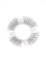 Эластичное кольцо с «ресничками» и 4 шариками - Sextaz - во Владивостоке купить с доставкой