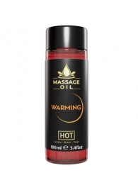 Массажное масло с согревающим эффектом Massage Oil Warming - 100 мл. - HOT - купить с доставкой во Владивостоке