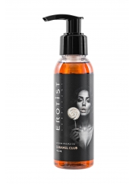 Разогревающее массажное масло Erotist Caramel Club с ароматом пралине - 100 мл. - Erotist Lubricants - купить с доставкой во Владивостоке