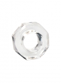 Прозрачное эрекционное кольцо в форме гайки - Sex Expert - во Владивостоке купить с доставкой