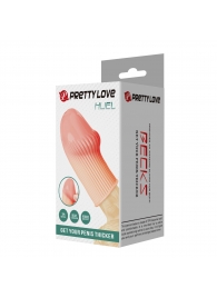 Телесная насадка на пенис Huel - 9 см. - Baile - во Владивостоке купить с доставкой