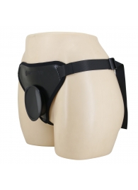 Черные трусики харнесс с платформой Caludio I - Baile - купить с доставкой во Владивостоке