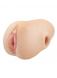 Телесный мастурбатор-вагина Pussy Pounder Squeeze Stroker - Pipedream - во Владивостоке купить с доставкой