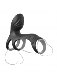 Черная насадка на пенис Ultimate Couples Cage Pro - Pipedream - во Владивостоке купить с доставкой