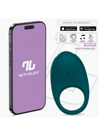 Зеленое интерактивное виброкольцо Ringo - Intoyou - во Владивостоке купить с доставкой