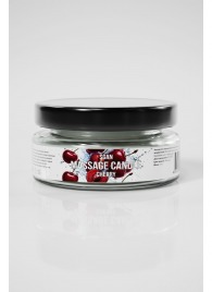 Массажная свеча «Спелая вишня» - 50 мл. - SGAN - купить с доставкой во Владивостоке