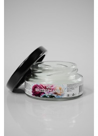 Массажная свеча «Цветущий пион» - 50 мл. - SGAN - купить с доставкой во Владивостоке