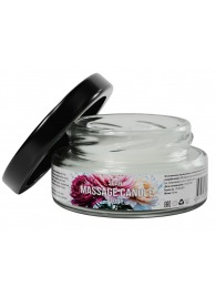 Массажная свеча «Цветущий пион» - 50 мл. - SGAN - купить с доставкой во Владивостоке