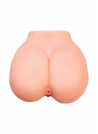 Реалистичный мастурбатор в форме попки с 2 любовными входами - No Name - во Владивостоке купить с доставкой