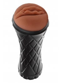 Коричневый мастурбатор-вагина Marly - Dream Toys - во Владивостоке купить с доставкой