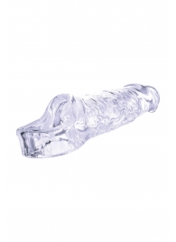 Прозрачная насадка-удлинитель Length Enhancer с подхватом - 16 см. - NMC - во Владивостоке купить с доставкой