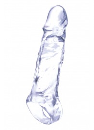 Прозрачная насадка-удлинитель Length Enhancer с подхватом - 16 см. - NMC - во Владивостоке купить с доставкой