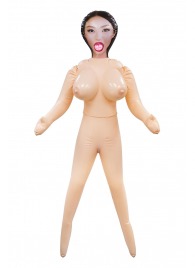 Телесная надувная секс-кукла с пышным бюстом - NMC - во Владивостоке купить с доставкой