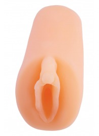 Телесный мастурбатор-вагина Clit Orgasm Realistic Core Masturbator - NMC - во Владивостоке купить с доставкой