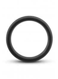 Черное эрекционное кольцо Silicone Go Pro Cock Ring - Blush Novelties - во Владивостоке купить с доставкой