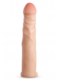 Телесная насадка-удлинитель Fortitude с подхватом - 17,7 см. - Blush Novelties - во Владивостоке купить с доставкой