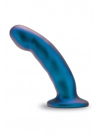 Синяя насадка-фаллоимитатор Rebellion 5.75 Inch Pegging Dildo - 14,6 см. - Blush Novelties - купить с доставкой во Владивостоке