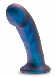 Синяя насадка-фаллоимитатор Rebellion 5.75 Inch Pegging Dildo - 14,6 см. - Blush Novelties - купить с доставкой во Владивостоке