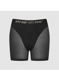 Трусики-шорты для фиксации насадок Strap-on-me Harness Lingerie Halo - size S - Strap-on-me - купить с доставкой во Владивостоке