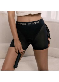 Трусики-шорты для фиксации насадок Strap-on-me Harness Lingerie Halo - size XL - Strap-on-me - купить с доставкой во Владивостоке