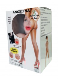 Надувная секс-кукла Angelina 3D - Boys of Toys - во Владивостоке купить с доставкой