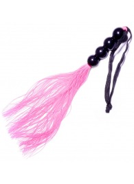 Розовая силиконовая плеть - 35,5 см. - Boys of Toys - купить с доставкой во Владивостоке