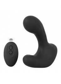 Черная анальная вибропробка с функцией расширения RC Butt Plug with 3 functions - Orion - во Владивостоке купить с доставкой