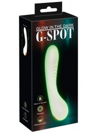 Люминесцентный вибратор для точки G Glow in the dark G-Spot - 17,9 см. - Orion