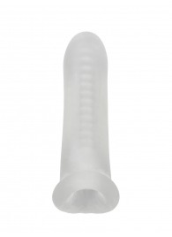 Белый фаллоудлинитель Striker - 13,5 см. - Lola Games - во Владивостоке купить с доставкой