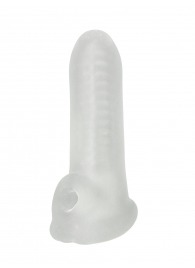 Белый фаллоудлинитель Striker - 13,5 см. - Lola Games - во Владивостоке купить с доставкой
