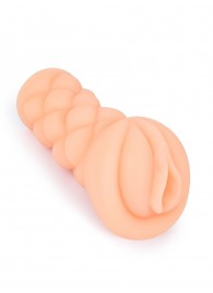 Телесный мастурбатор-вагина с вибропулей и эрекционными кольцами в комплекте - Sexy Girl - во Владивостоке купить с доставкой