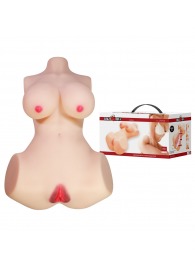 Мастурбатор-торс Aveline с 2 любовными тоннелями - Baile - во Владивостоке купить с доставкой