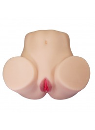 Телесный мастурбатор Julia с 2 любовными каналами - Baile - во Владивостоке купить с доставкой