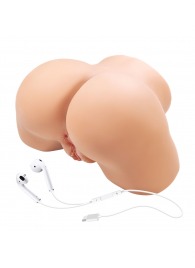 Телесный мастурбатор Olivia с 2 любовными отверстиями - Baile - во Владивостоке купить с доставкой