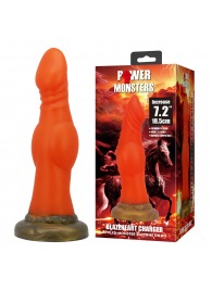 Силиконовый фантазийный фаллоимитатор Hero - 18,5 см. - Baile